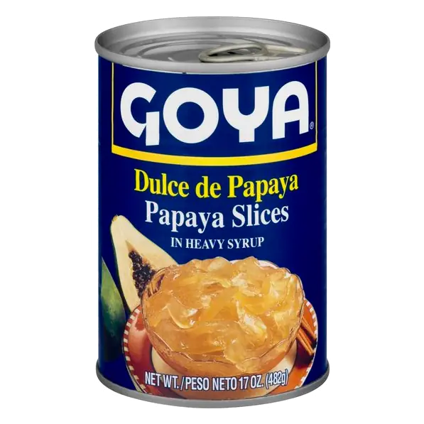 Papaya Slices in Heavy Syrup