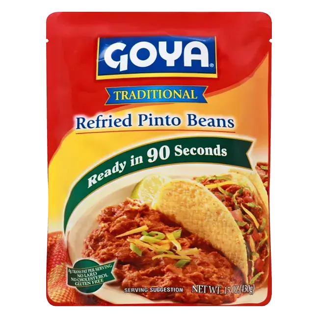 Pinto Beans, Refried, Traditional