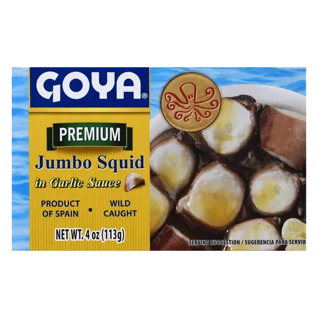 Premium Jumbo Squid in Garlic Sauce, Jumbo
