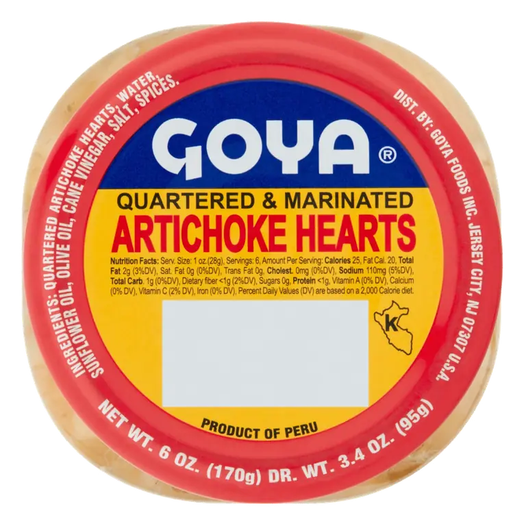 Quartered & Marinated Artichoke Hearts