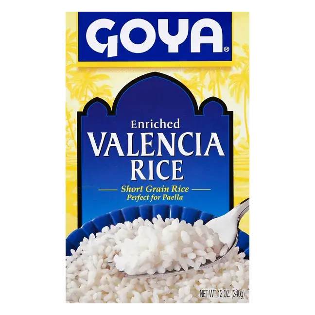 Valencia Rice, Enriched, Short Grain