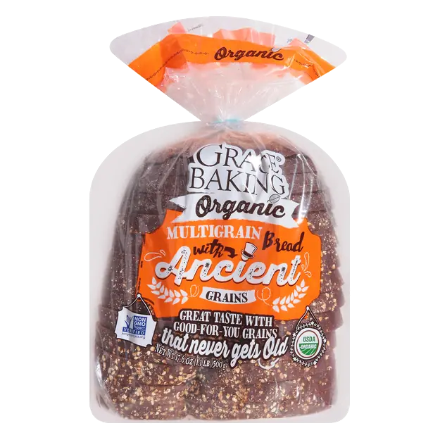 Organic Multigrain Bread Sliced with Ancient Grains