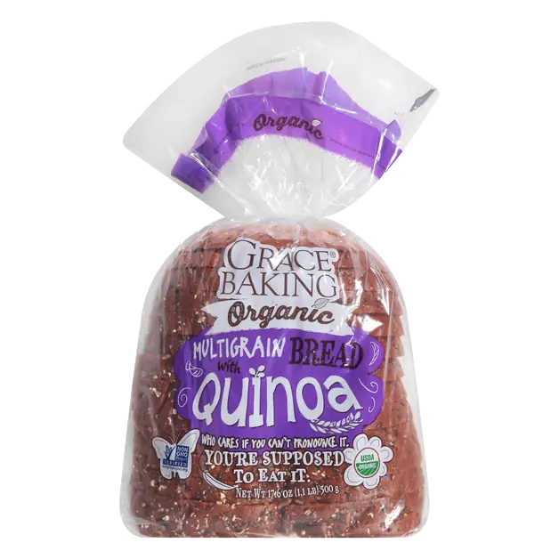 Organic Multigrain Bread Sliced with Quinoa