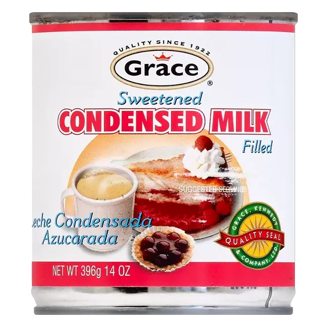 Condensed Milk, Sweetened, Filled