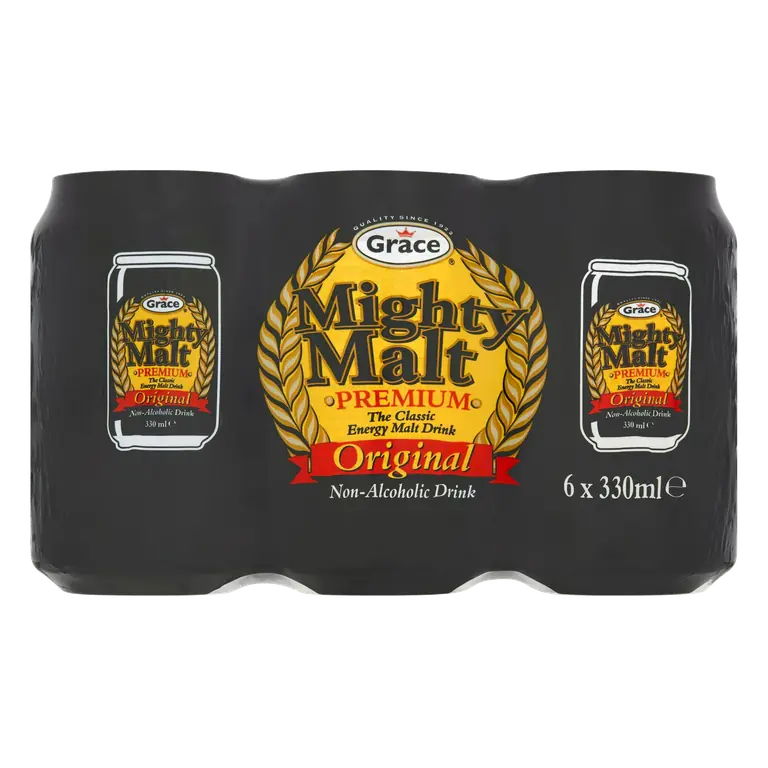 Mighty Malt Premium Original Non-Alcoholic Drink 6x330ml
