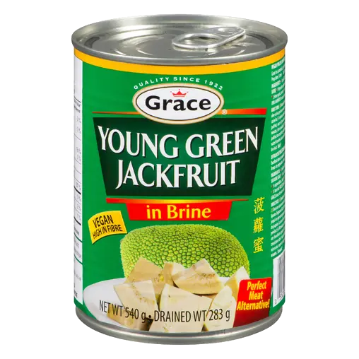Vegan Young Green Jackfruit in Brine 540 ml