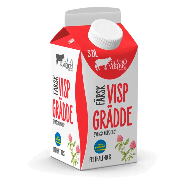Vispgrädde Färsk