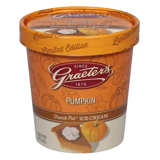 French Pot Ice Cream, Pumpkin