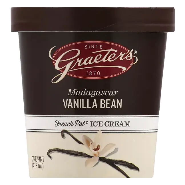 Ice Cream, French Pot, Madagascar Vanilla Bean