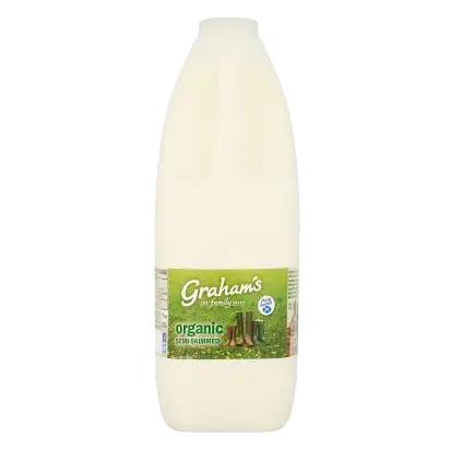 Dairy Scottish Organic Semi-Skimmed Milk