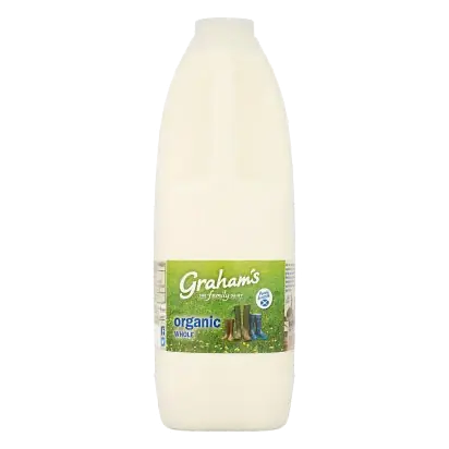 Dairy Scottish Organic Whole Milk Large