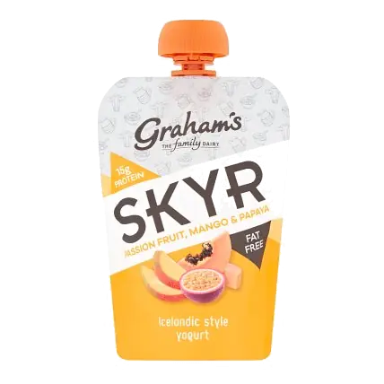 Dairy Skyr Passionfruit, Mango & Papaya Icelandic Yogurt