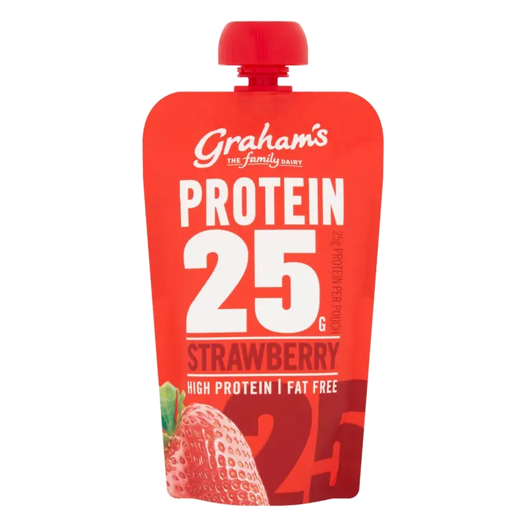 Strawberry Protein 25 Pouch 200g