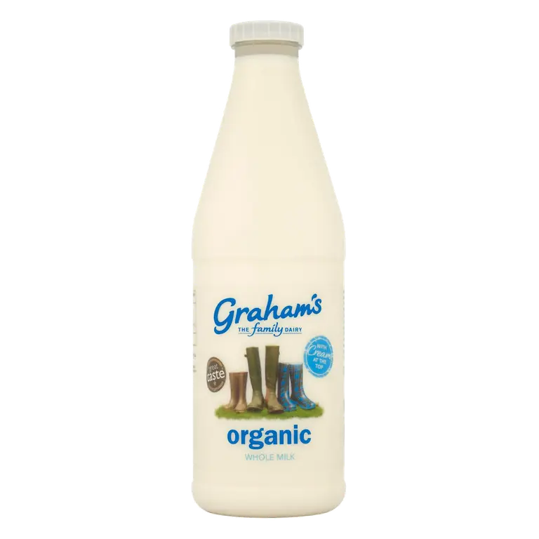 the Family Dairy Organic Whole Milk 1L