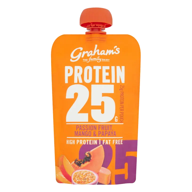 Graham's The Family Dairy Protein 25g Passion Fruit, Mango & Papaya 200g
