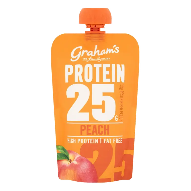 the Family Dairy Protein 25g Peach 200g