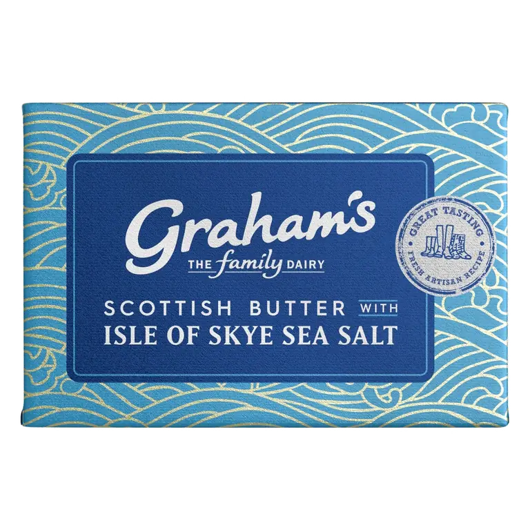 Graham's Isle Of Skye Sea Salt Butter 250g