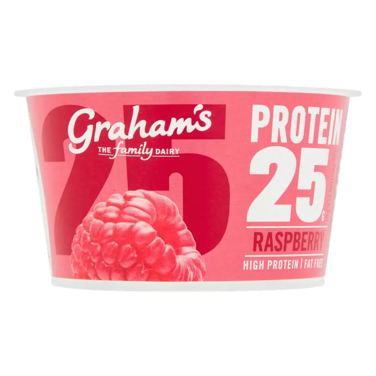 Graham's The Family Dairy Protein 25g Raspberry Yogurt 200g