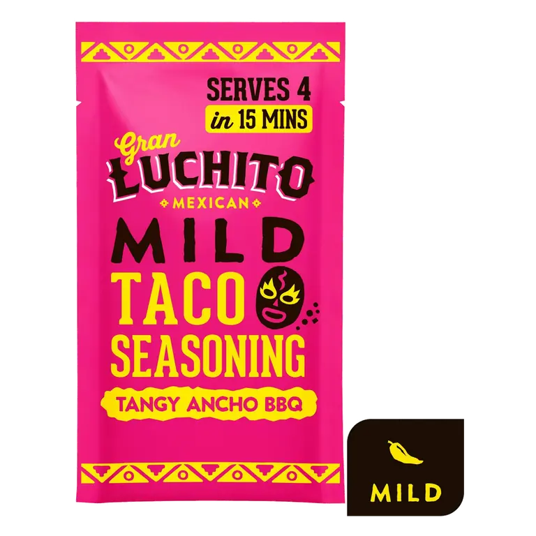 28g Mexican Tangy Ancho BBQ Mild Taco Seasoning