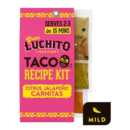 Carnitas Taco Recipe Kit