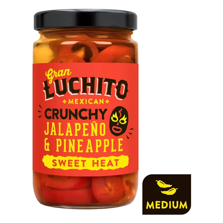 Mexican Crunchy Jalapeño & Pineapple 215g