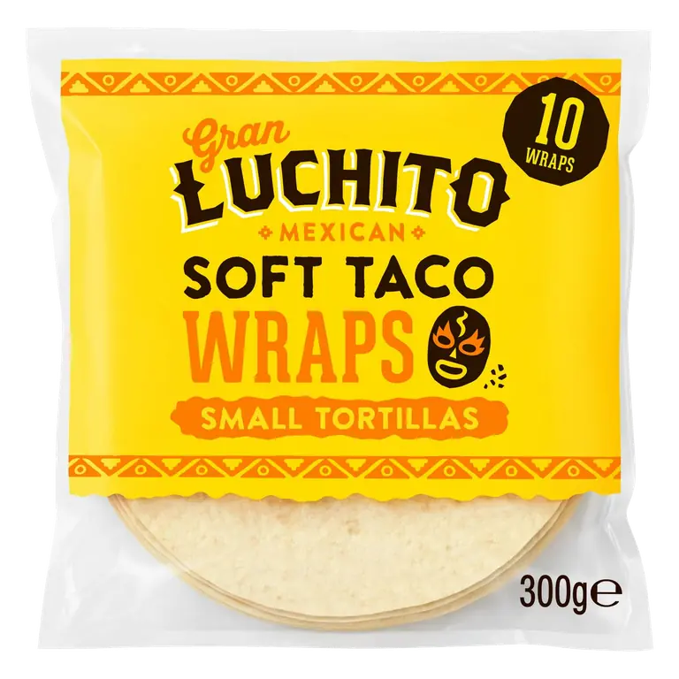 Mexican Soft Taco Wraps x10 300g