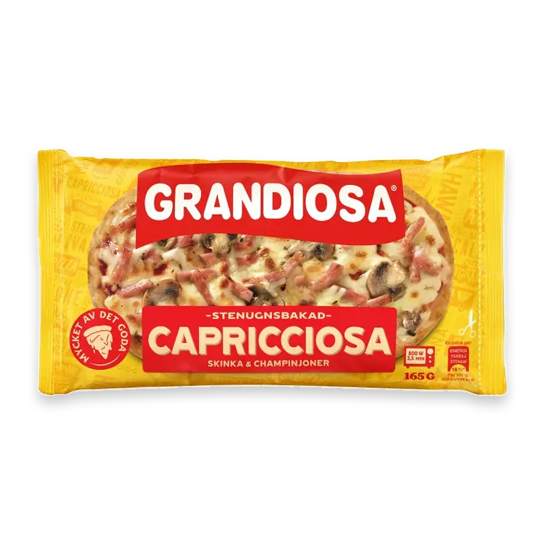 Capricciosa minipizza 165g