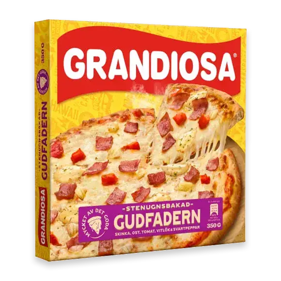 Gudfadern X-tra Allt Pizza Fryst