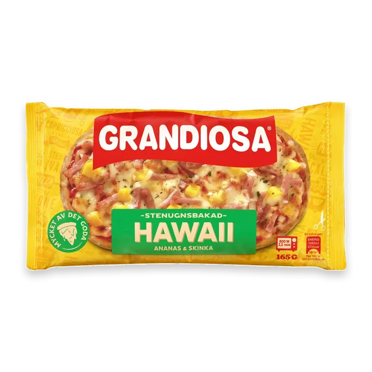 Hawaii minipizza 165g