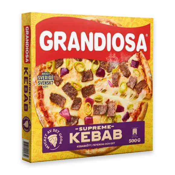 Kebab Supreme Fryst