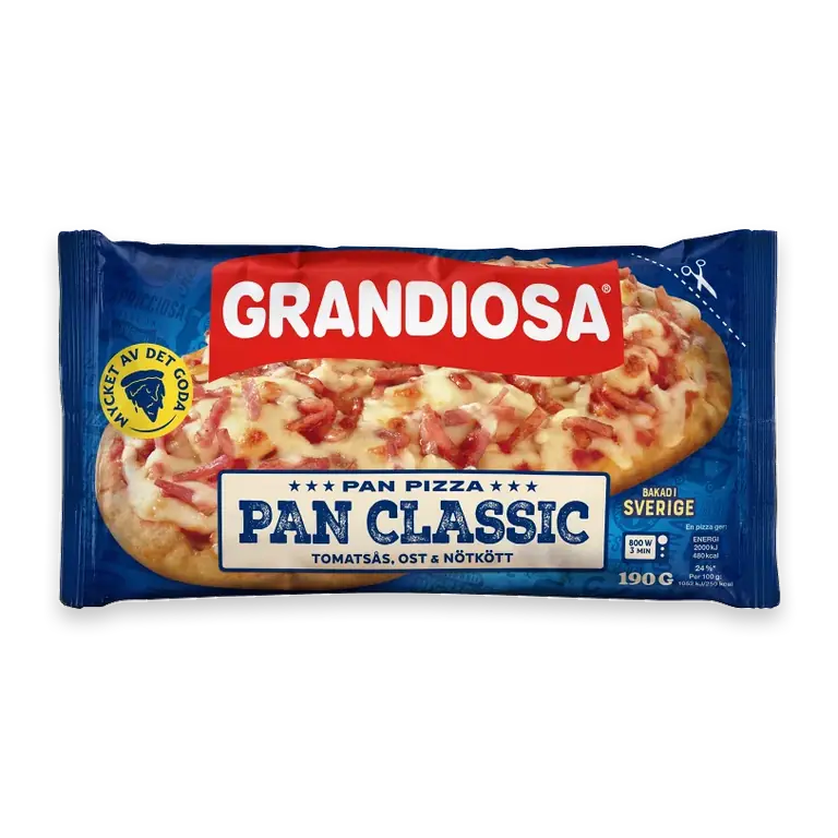 Pan pizza Classic mini 190g