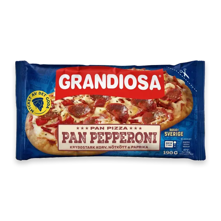 Pan pizza Pepperoni supreme 190g