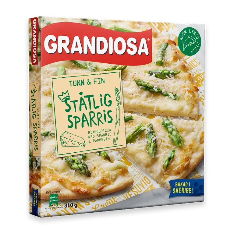 Pizza Ståtlig sparris 310g