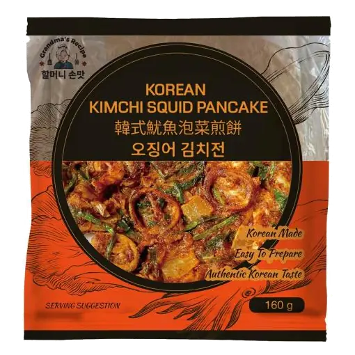 Kimchi Squid Pancake