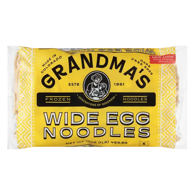 Wide Egg Noodles Frozen