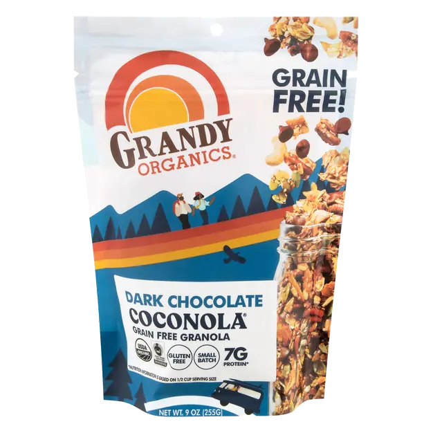 Grain Free Dark Chocolate Coconola 7g Protein Granola