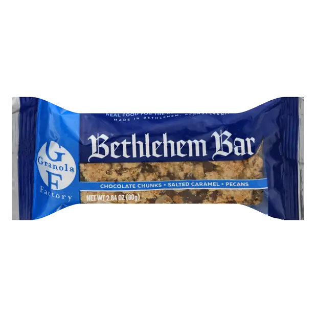 Chocolate Chunks Salted Caramel Pecans Bethlehem Bar