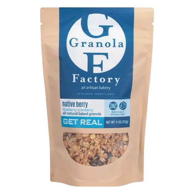 Native Berry Blueberry Cranberry Baked Granola