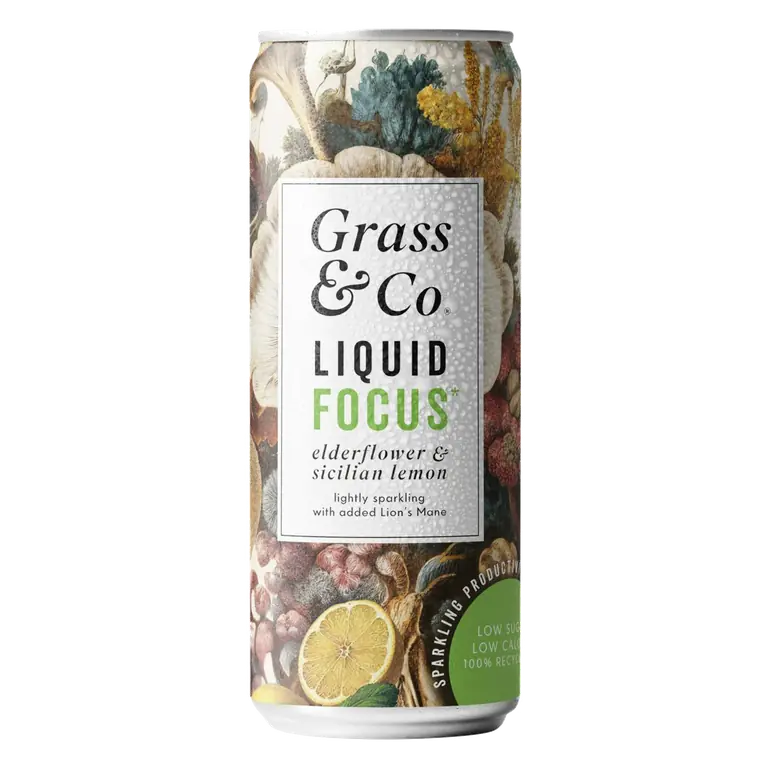 250ml Liquid Focus Elderflower & Sicilian Lemon Functional Drink