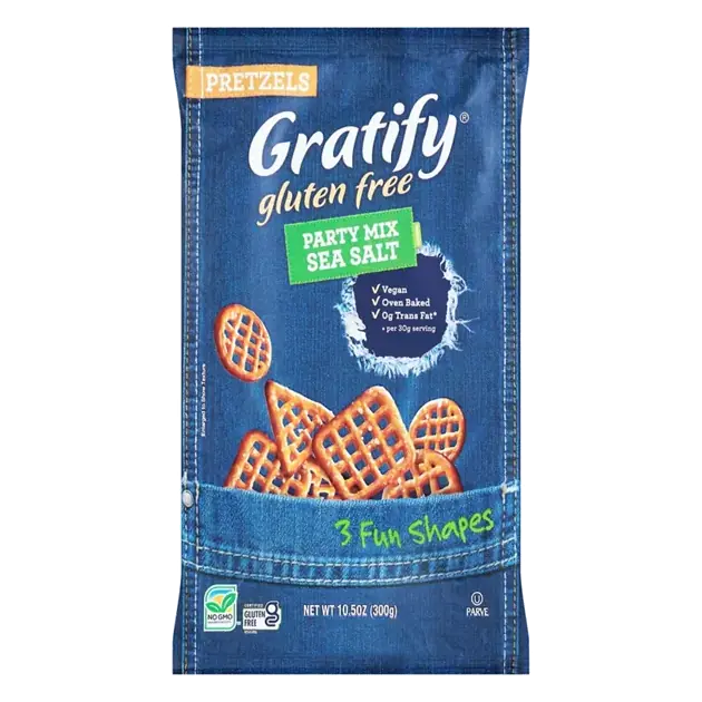 Gluten Free Party Mix Sea Salt Pretzels