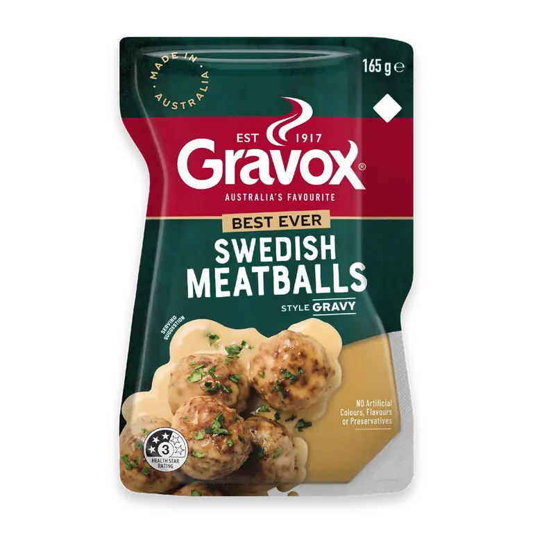 Best Ever Swedish Meatballs Style Gravy