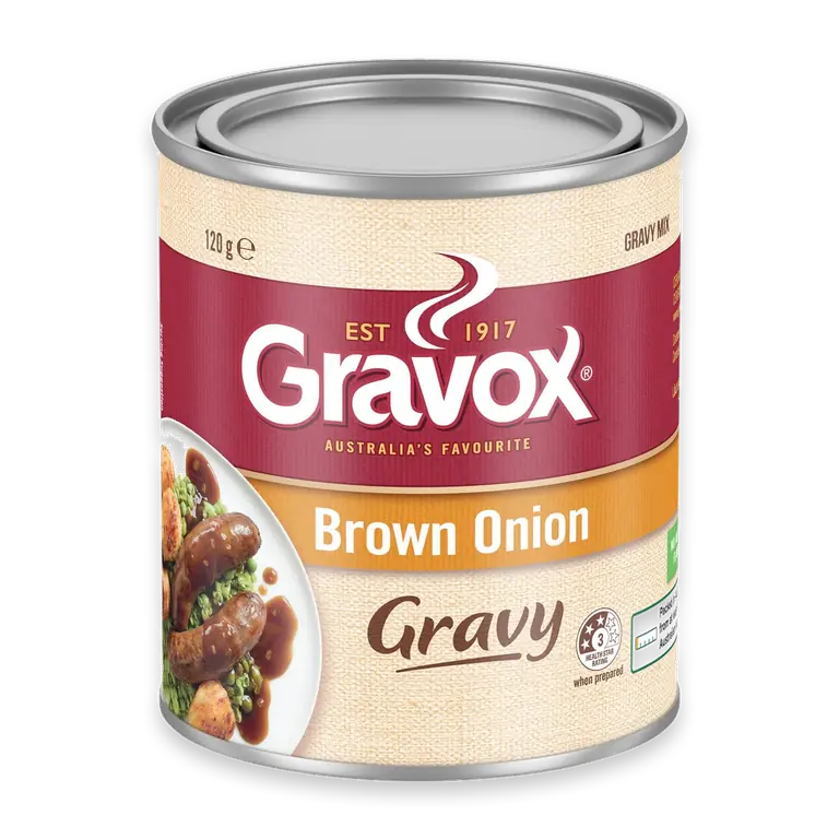 Brown Onion Gravy Mix Tin MIX BROWN ONION