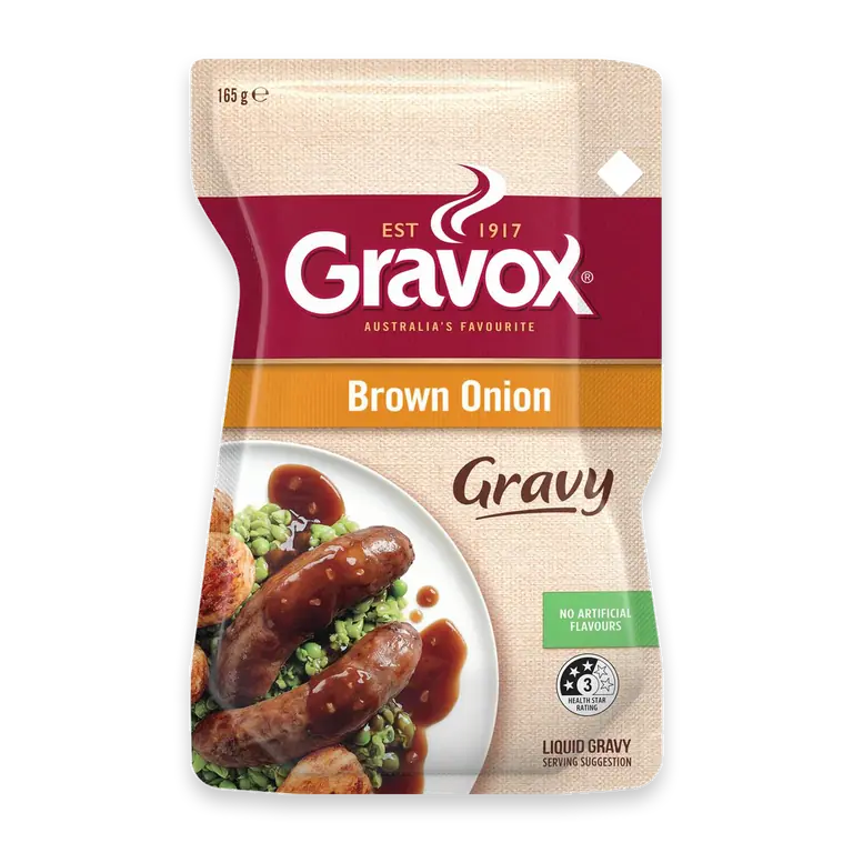 Brown Onion Liquid Gravy Pouch BROWN ONION