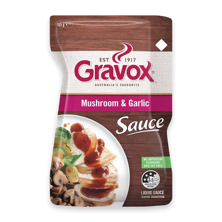 Mushroom & Garlic Liquid Sauce Pouch