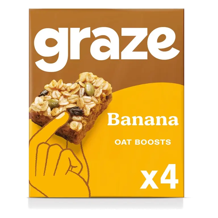 Protein Bites X4 Banana Oat Squares