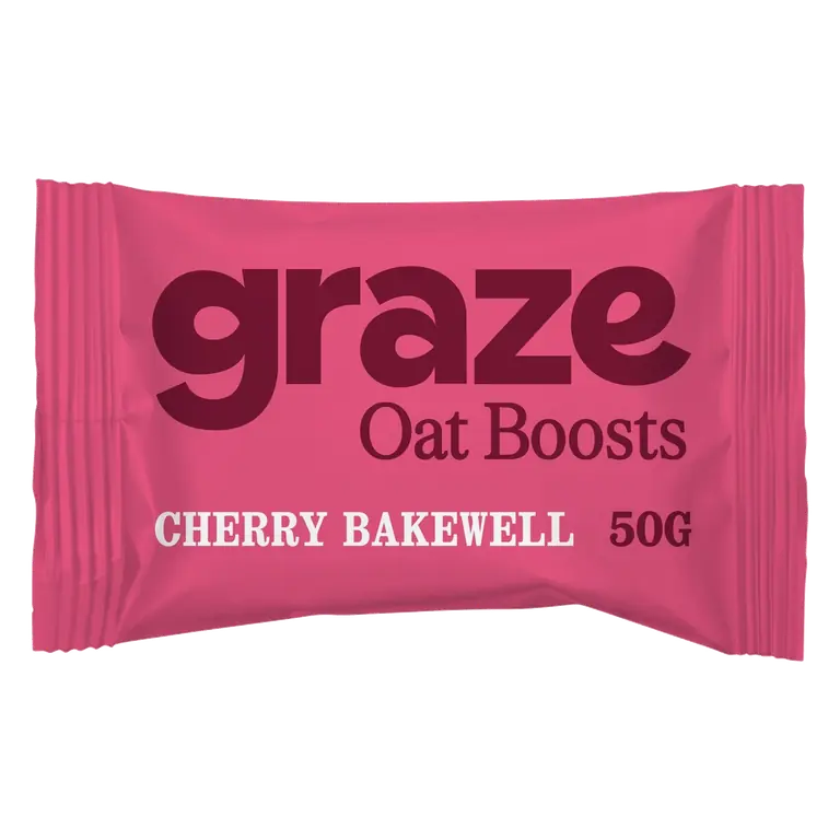 Snack Box Oat Boosts Cherry Bakewell Flapjack 50g