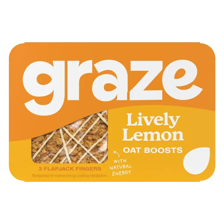 Snack Box Oat Boosts Lemon Drizzle Flapjack 50g