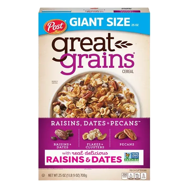 Cereal, Raisins, Dates & Pecans, Giant Size