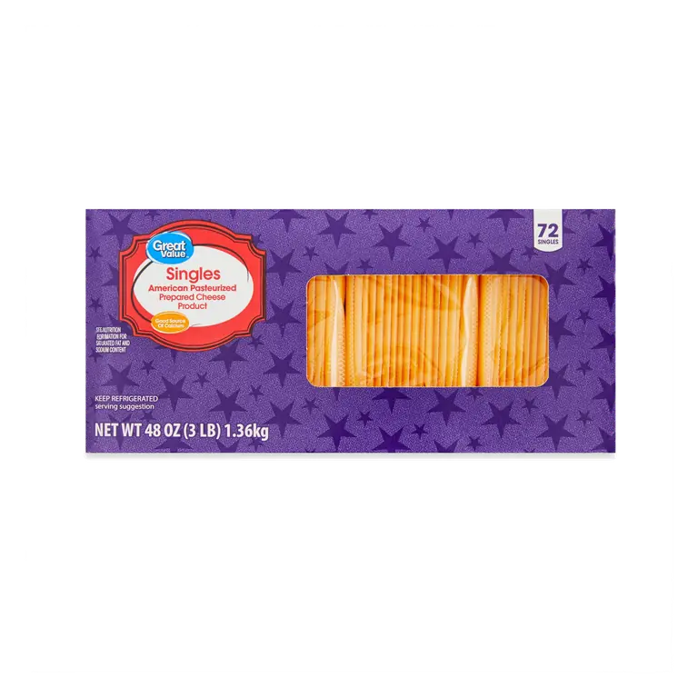 American Pasteurized Prepared Cheese Product Singles
