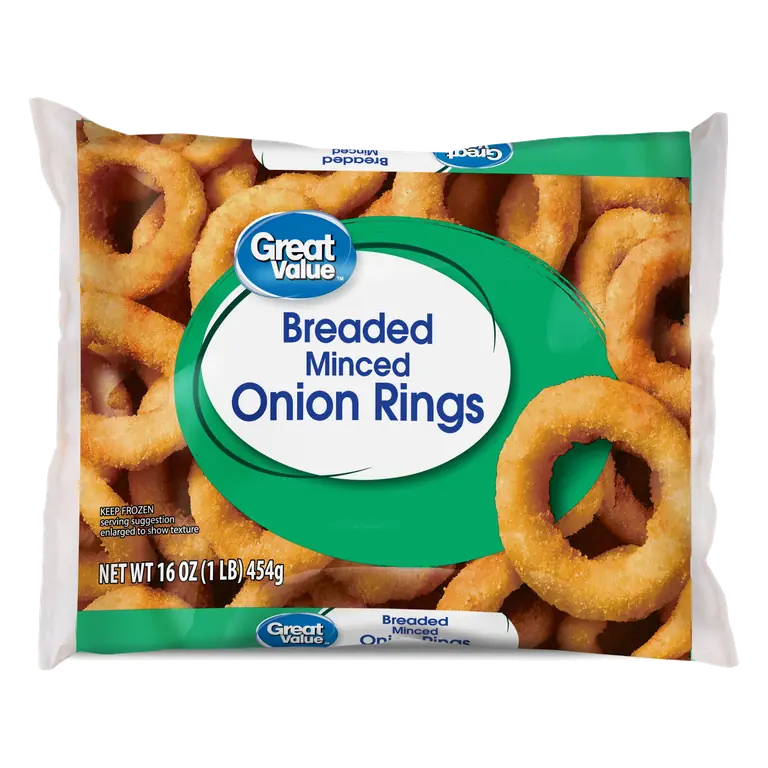 Breaded Minced Onion Rings